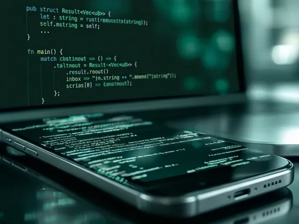 Profissional de desenvolvimento de software trabalhando com código em múltiplos monitores